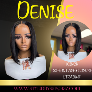2x6 10inch HD Lace Closure